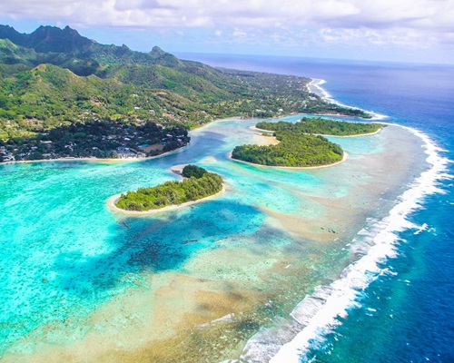 Rarotonga, the capital of the Cook Islands Rarotonga, the capital of the Cook Islands